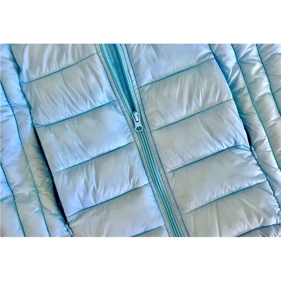NWT! Reel Legends Women’s Light Blue Puffer Vest Zipper Pockets Size Small - Picture 9 of 14